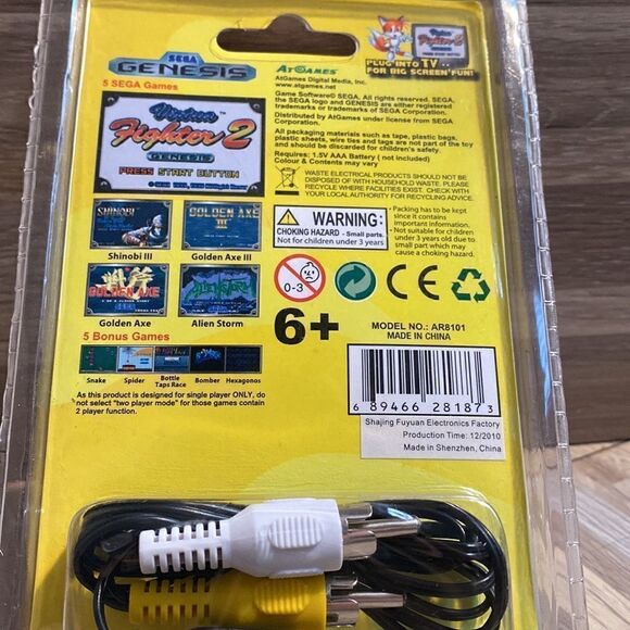 Sega genesis video game console games virtua fighter 2 joystick arcade vintage - Picture 3 of 8